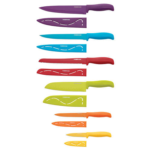 Farberware 12-Piece Resin Cutlery Knife Set
