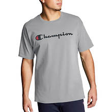 Champion® Men's Graphic Jersey Tee with Script Logo