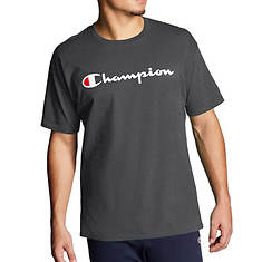 Champion® Men's Graphic Jersey Tee with Script Logo