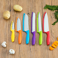 6-Piece Stainless Steel Knife Set
