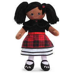 Personalized African American Doll with Dress
