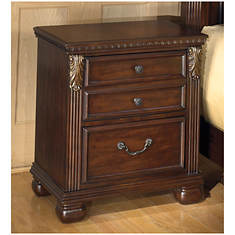 Signature Design by Ashley Furniture Leahlyn 2-Drawer Night Stand