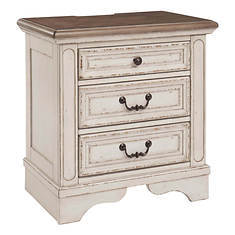 Signature Design by Ashley Furniture Realyn 3-Drawer Night Stand
