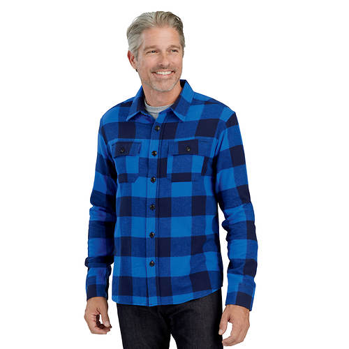 Men's Long-Sleeved Flannel Shirt