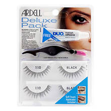 Ardell 2-Count Eyelash 110 Deluxe Kit - Black