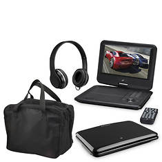 GPX 9" Portable DVD Player Bundle - Opened Item