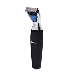 Barbosal Rechargeable Power Single-Blade Wet/Dry Electric Shaver with Beard Trimmer