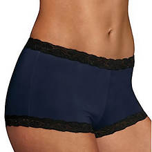 Maidenform®  Classics Microfiber Boy Short With Lace
