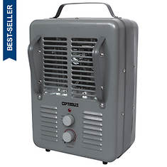 Optimus Utility Heater with Thermostat