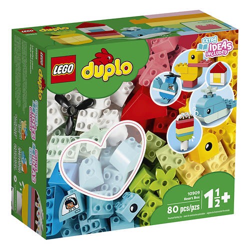 LEGO® Duplo Classic Heart Box 80pc