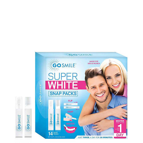 GO SMILE Super White Snap Pack