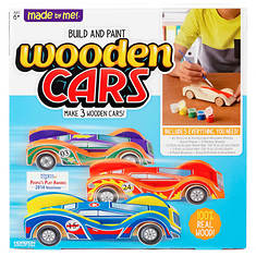 Made by Me Build & Paint Wooden Cars