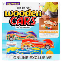 Made by Me Build & Paint Wooden Cars