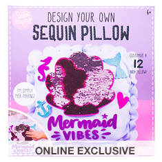 Sew-Mazing Mermaid Sequin Pillow
