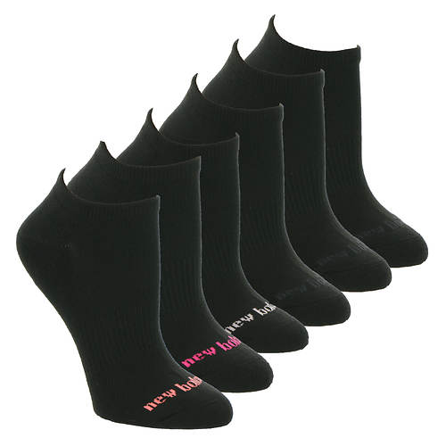 New Balance Women's Low Cut Basic 6 Pack Socks