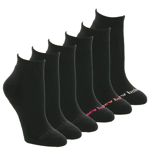 New Balance Women's Quarter Basic 6 Pack Socks