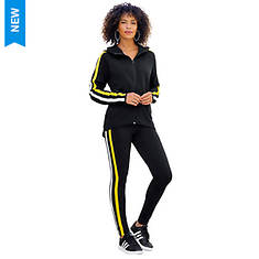 Vevo Active™ Women's High-Low Hoodie Tight Set