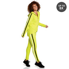 Vevo Active™ High-Low Hoodie Tight Set
