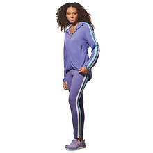 Vevo Active™ Women's High-Low Hoodie Tight Set