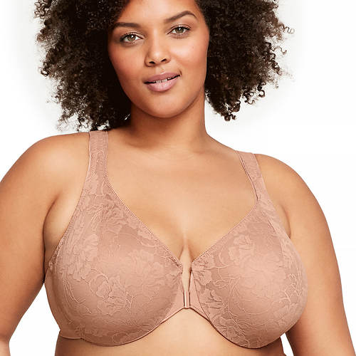 Glamorise Wonderwire Front Close Bra with Stay Strap