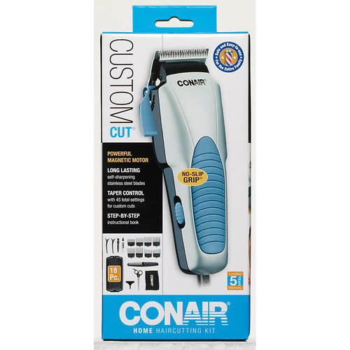 Conair18Pc Chrome Custom Haircut Kit
