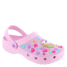 Skechers Foamies Heart Charmer-Lighted Clog Unicorn 308016L (Girls' Toddler-Youth)