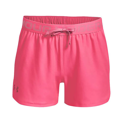Under Armour Girls' Play Up Solid Short