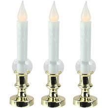 Northlight Set of 3 Candle Lamps with Timer