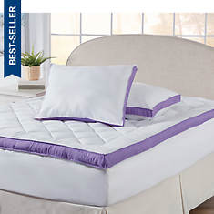 Gusseted Mattress Topper with Pillows