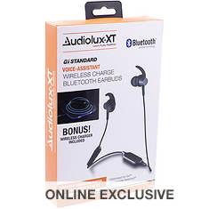 AudioLux Qi Voice-Assistant Wireless Charge Bluetooth Earbuds