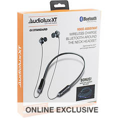 AudioLux Voice-Assistant Wireless Charge BT Neck Headset