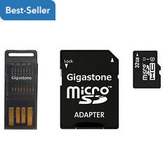 Gigastone 32GB micro SD Card Kit