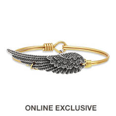 Luca + Danni Angel Wing Bangle Bracelet