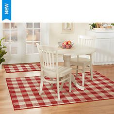 Country Living 2-Piece Rug Set - Opened Item