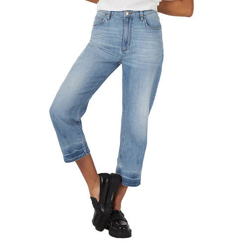 Lee Jeans Women's High Rise Straight Leg Crop