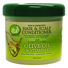 TCB Naturals Hair & Scalp Conditioner with Olive Oil & Vitamin E