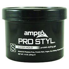 Ampro Pro Styl 10-Oz. Super Hold Protein Styling Gel