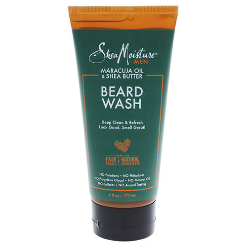 Shea Moisture Maracuja Oil & Shea Butter Beard Wash Deep Clean & Refresh