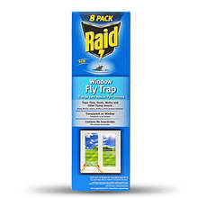 RAID Window Fly Trap 8-Pack