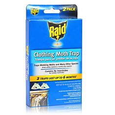 RAID Clothing Moth Trap 2-Pack
