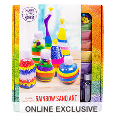 Making in the Moment Create Your Own Rainbow Sand Art