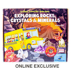 The Magic School Bus Exploring Rocks, Minerals & Crystals