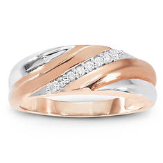 RGOS Men's Lab Diamond Swirl Ring