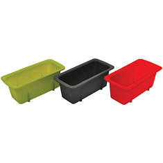 3-Piece Silicone Loaf Pan Set