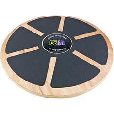 GoFit 15" Premium Wood Wobble Board