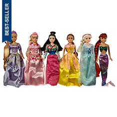 11.5" Princess Dolls Gift Set