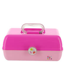 Caboodles Retro Pink and Rose Cosmetics Case with Mirror