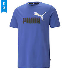 PUMA Men's Ess 2 Color Logo Tee