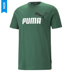 PUMA Men's Ess 2 Color Logo Tee