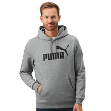 PUMA Men's Ess Big Logo Fleece Hoodie